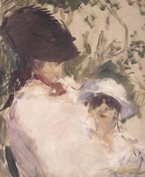 Edouard Manet Jeune fille et enfant (mk40) oil painting image